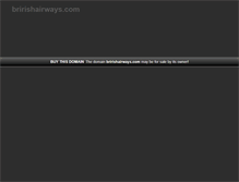 Tablet Screenshot of bririshairways.com